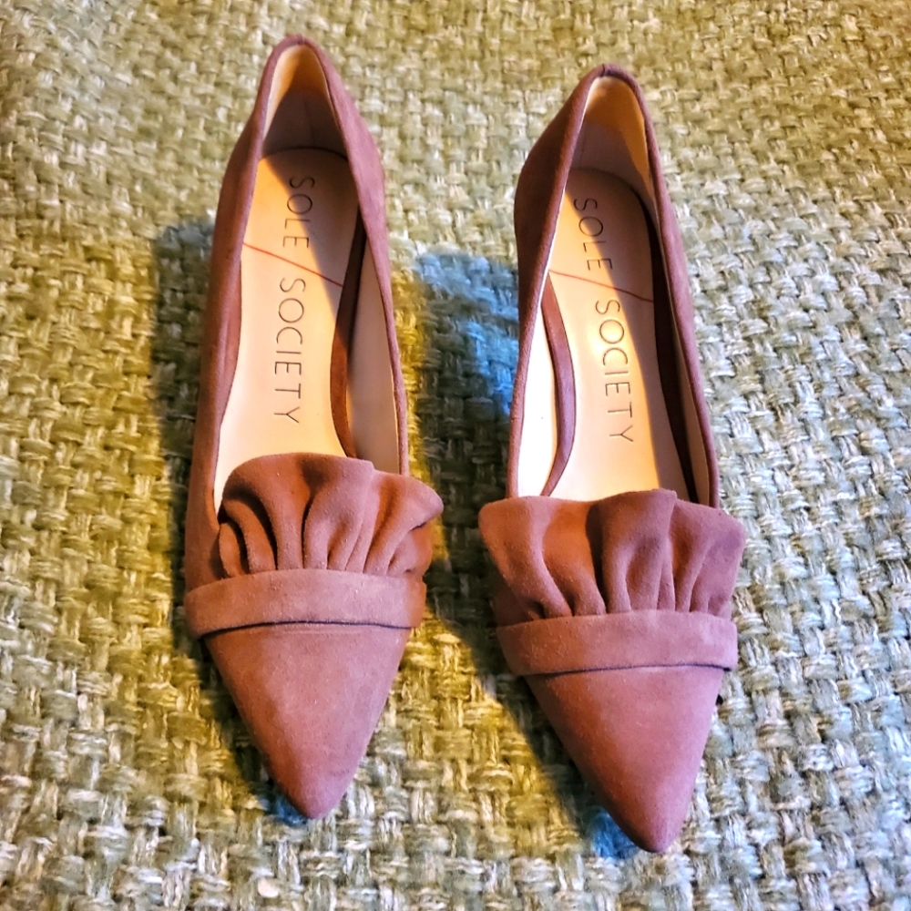 Sole society beautiful rose shoes
